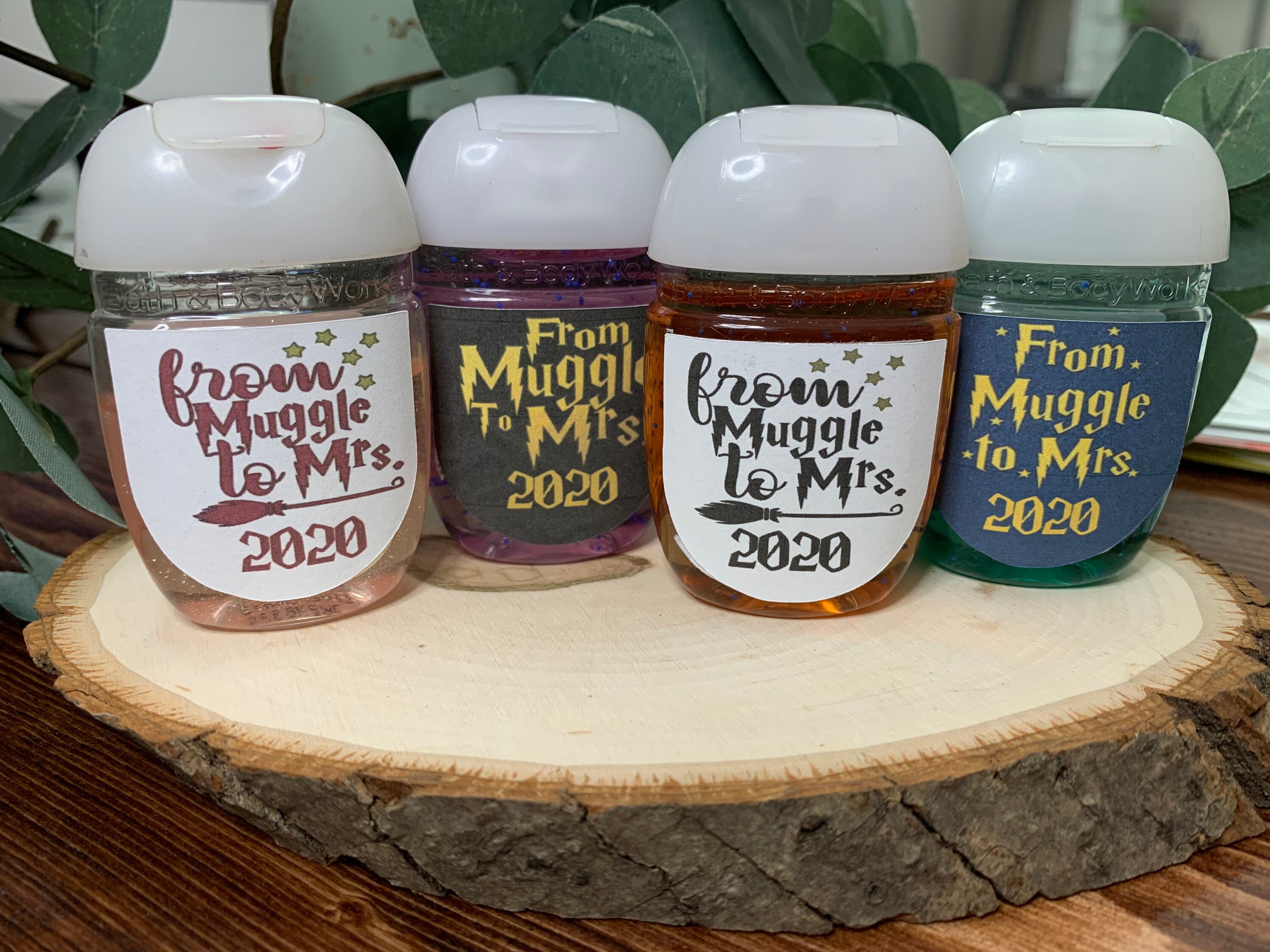 Muggle To Mrs Wedding Harry Potter Custom Hand Sanitizer Etsy