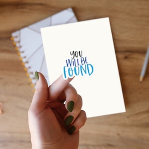 You Will Be Found Sticker for Musical Theater Fans