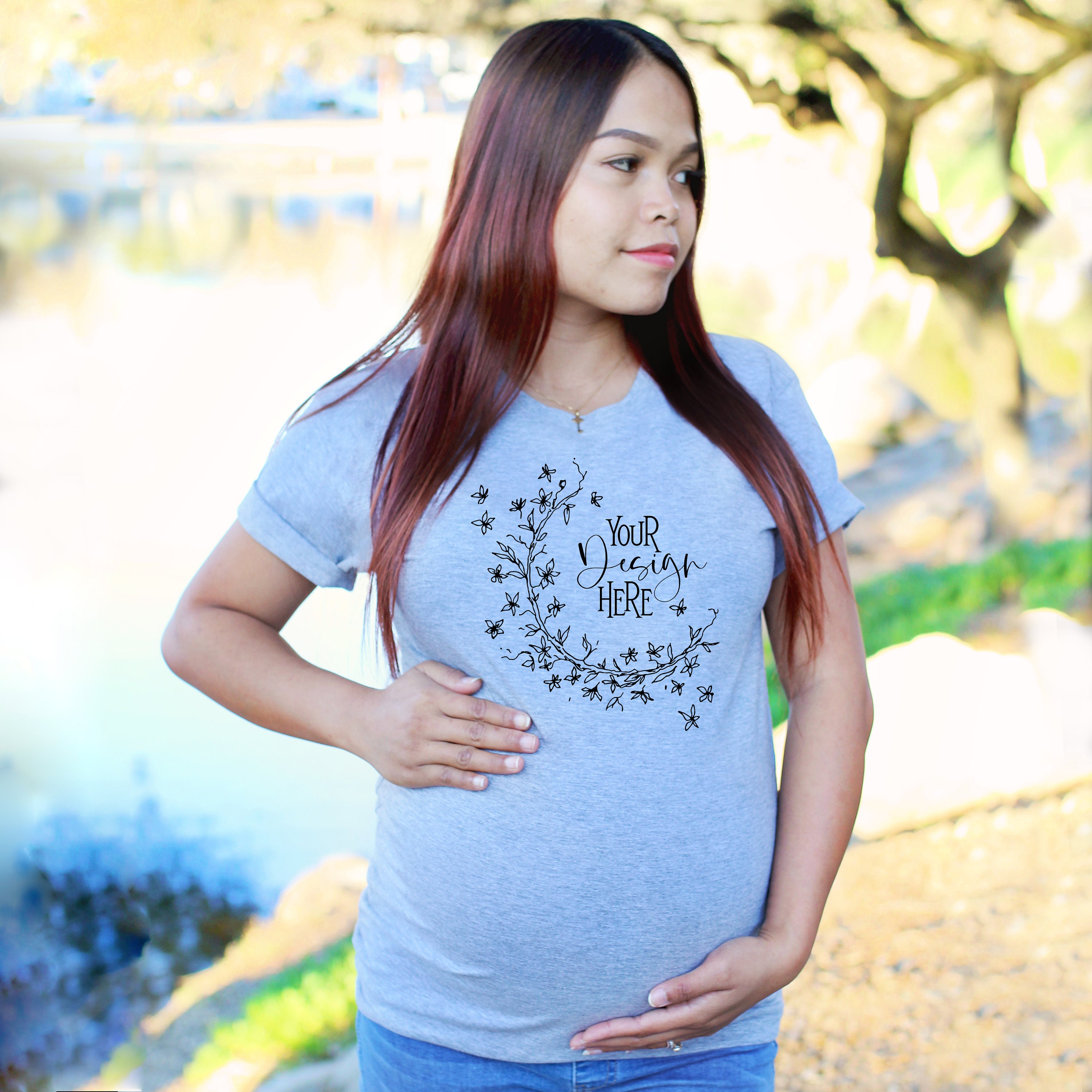 Bella Canvas 3001 Mockup Bella and 