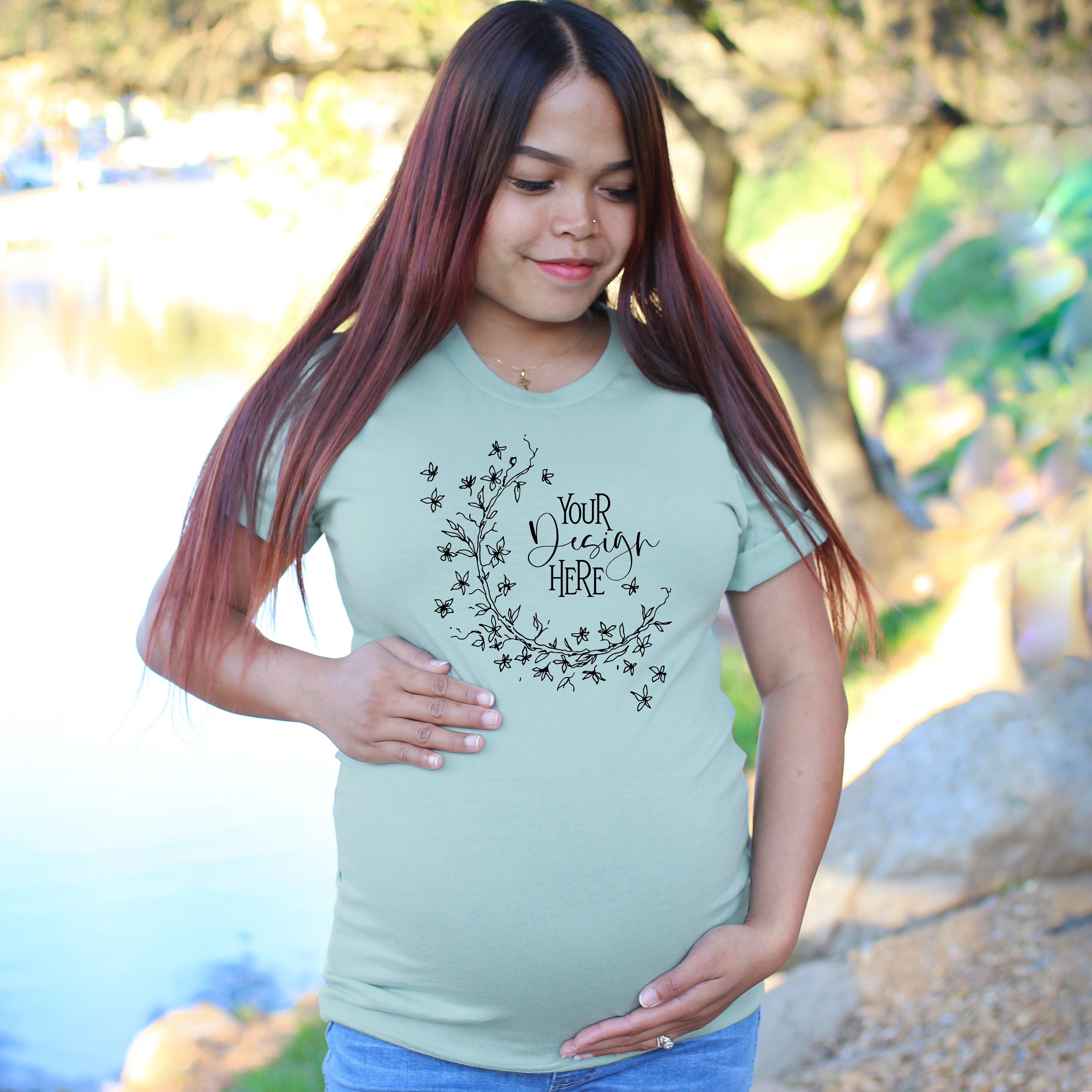 Bella Canvas 3001 Mockup Bella and 