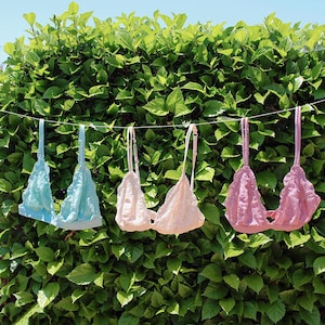 Buy 2 Get 1 Free Bralette, Lace Triangle Bralette (see description for details)