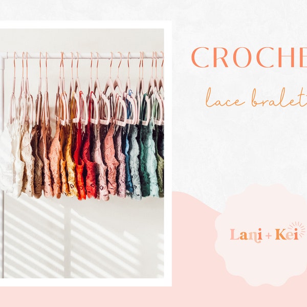 Koop 2 Ontvang 1 Gratis Bralette, gehaakte kanten bralette (zie beschrijving voor details)