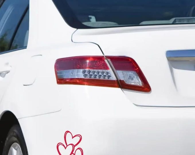 Heart-Shaped Car Body, Window, and Wall Decoration Sticker