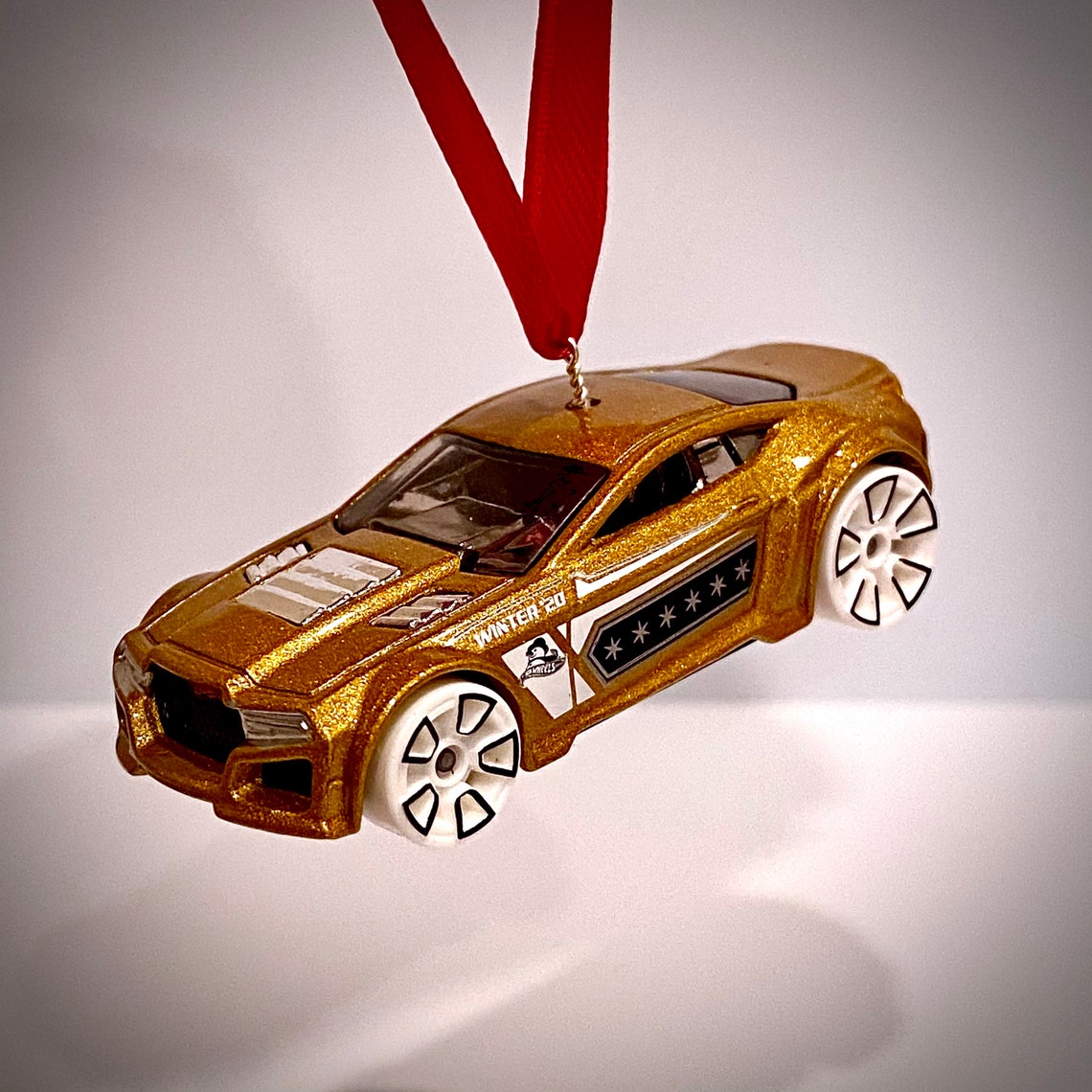 Custom Hot Wheels Holiday 2020 Ornaments 4 Car Set Etsy