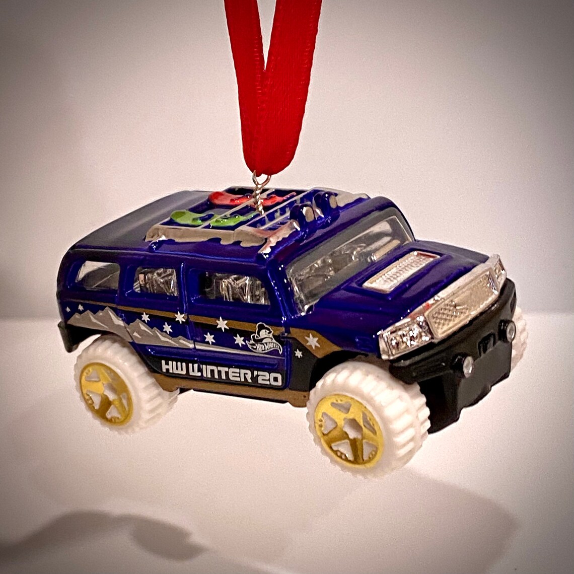 Custom Hot Wheels Holiday 2020 Ornaments 4 Car Set Etsy