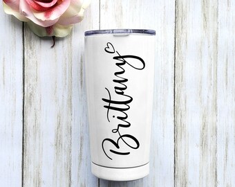 Personalized Coffee Mug Bridesmaid Cups Gift for Mom Travel Coffee Cups Teacher Coffee Tumbler Mom Birthday Gift Custom Birthday Gifts Nurse