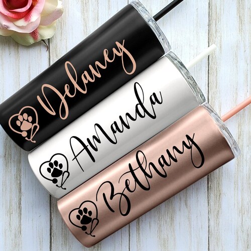 Personalized Cup for Veterinarian Vet Tech Gift 20oz Insulated Etsy