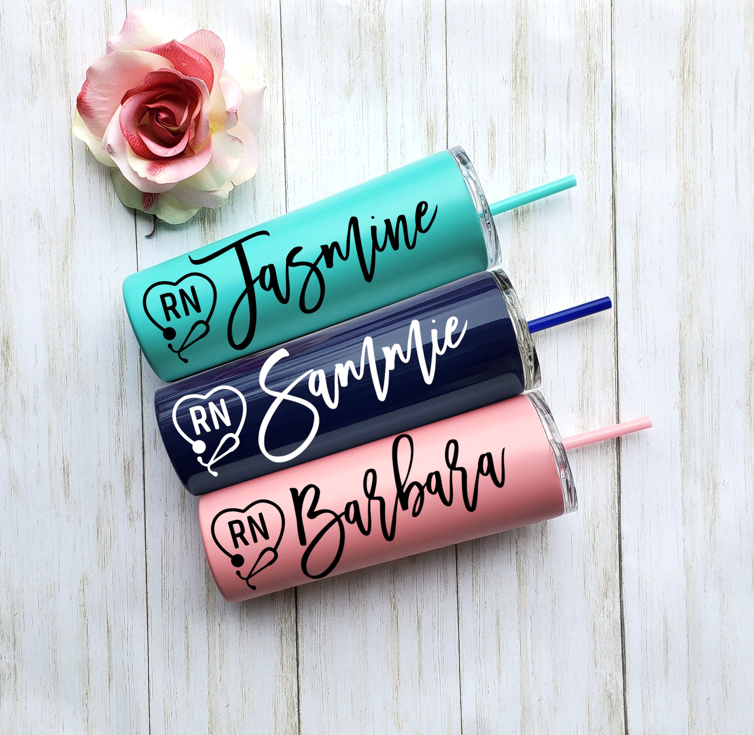 Personalized Cup For Nurses Custom Cups Stainless Steel Etsy