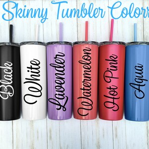 Personalized Cup For Veterinarian Vet Tech Gift insulated Tumbler Custom Cups Tumbler Skinny Gift for Vet Mug set of 34567 Graduation Gift image 2