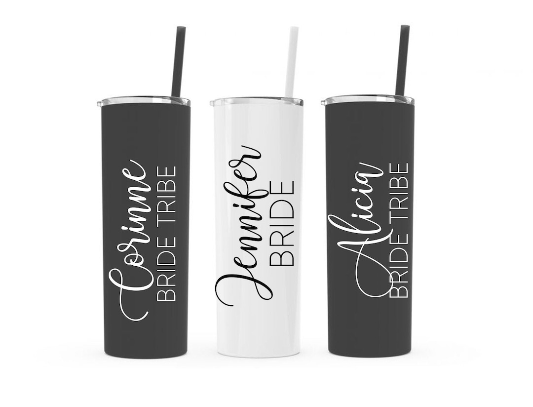 Bride Tribe Tumblers, Bride Tribe, Personalized Tumblers, Bridesmaid