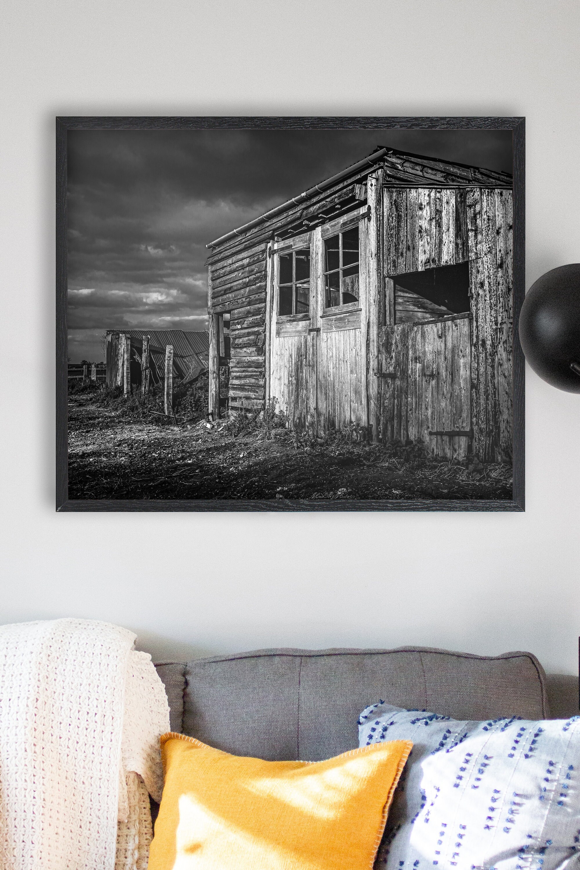 Barn Black & White Photography Prints Housewarming Gift Etsy