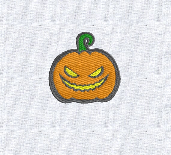 Jack O Lantern Embroidery Design Embroidery Machine File Etsy
