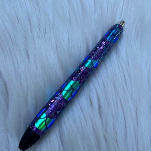 RTS Ready To Ship Glitter Pen Ink Joy Pen Mermaid Scales Purple Teal Glitter Glitter Pens image 3