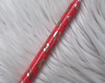 RTS ~ Ready To Ship ~ Glitter Pen ~ Ink Joy Pen ~ Leopard ~ Coral ~ Gold ~ Bling ~ Glitter ~ Glitter Pens