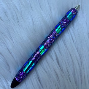 RTS Ready To Ship Glitter Pen Ink Joy Pen Mermaid Scales Purple Teal Glitter Glitter Pens image 2