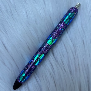 RTS Ready To Ship Glitter Pen Ink Joy Pen Mermaid Scales Purple Teal Glitter Glitter Pens image 1