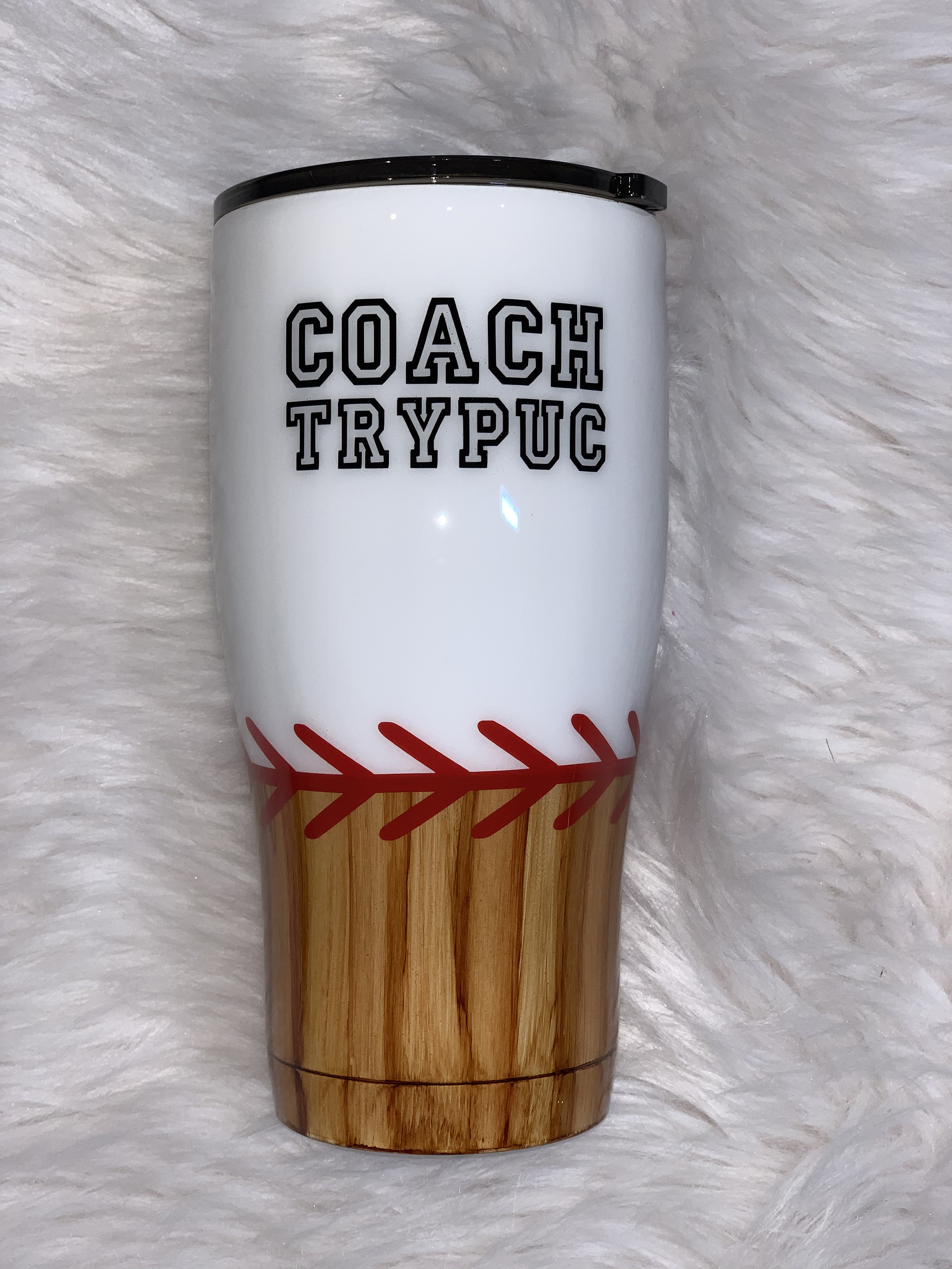 Custom Baseball Tumbler Baseball Bats Cup Stainless Steel Etsy