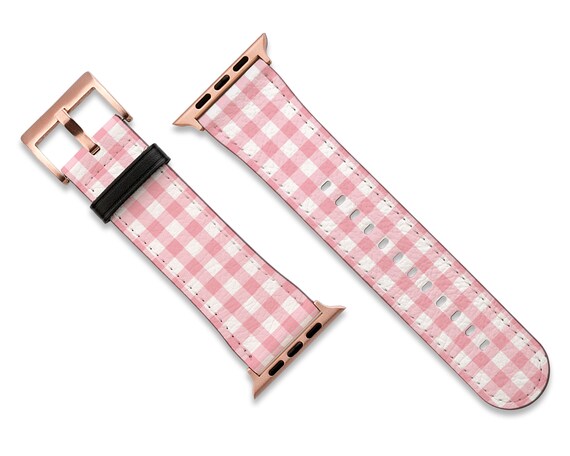 gingham apple watch band