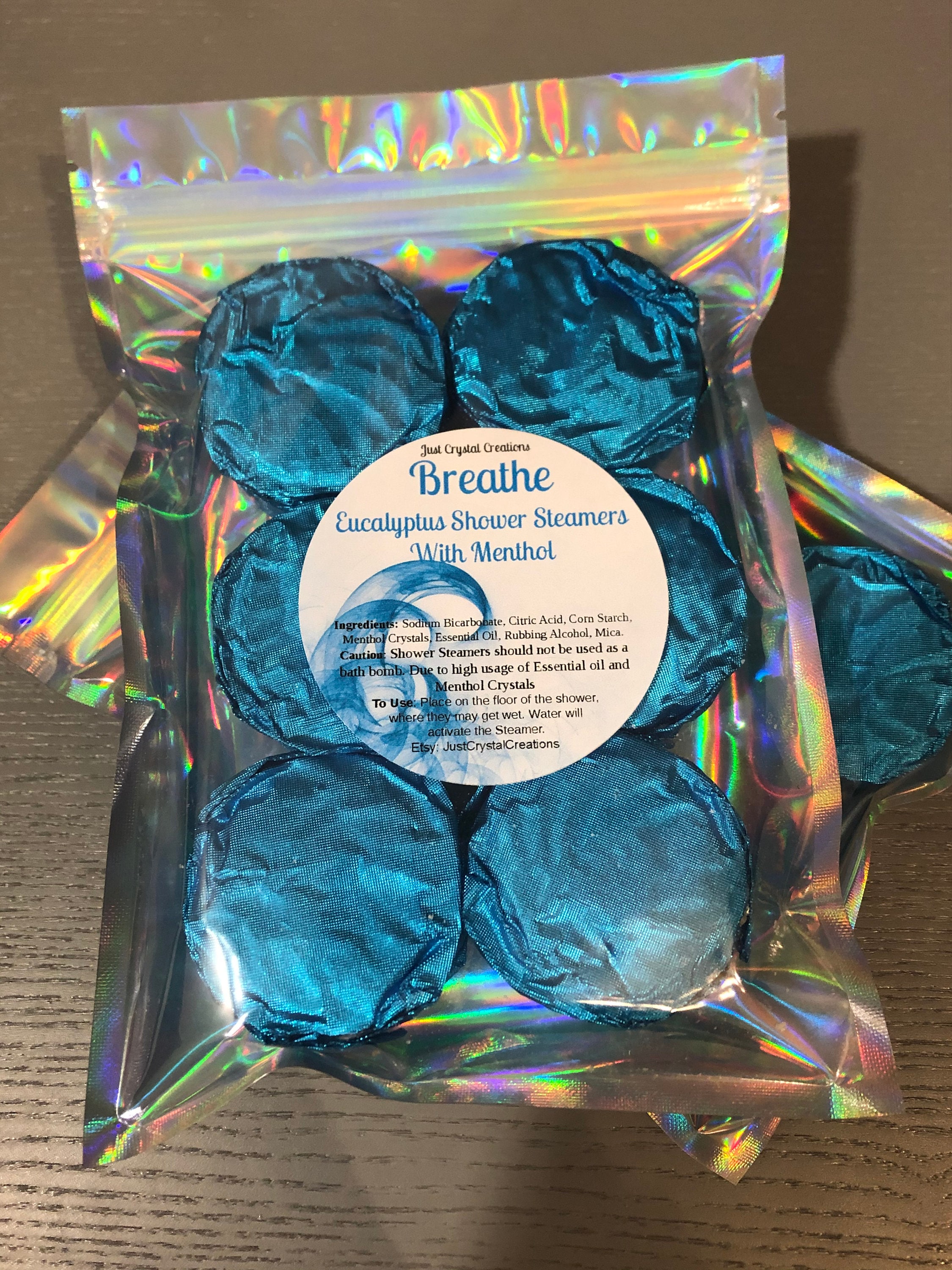 Eucalyptus Menthol Shower Steamer Pack - Etsy