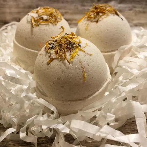 Colloidal Oatmeal Eczema Relief Bath Bomb Etsy