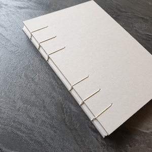 Ecofriendly, handmade, dotted journal, 100% recycled paper, DIN A5 (148x210mm), 144 pages, portrait format
