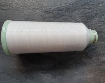100% TENCEL™ Lyocell embroidery underthread, Madeira Sensa Green Bobbin; 7500m; XXL spool, color 501 (white)