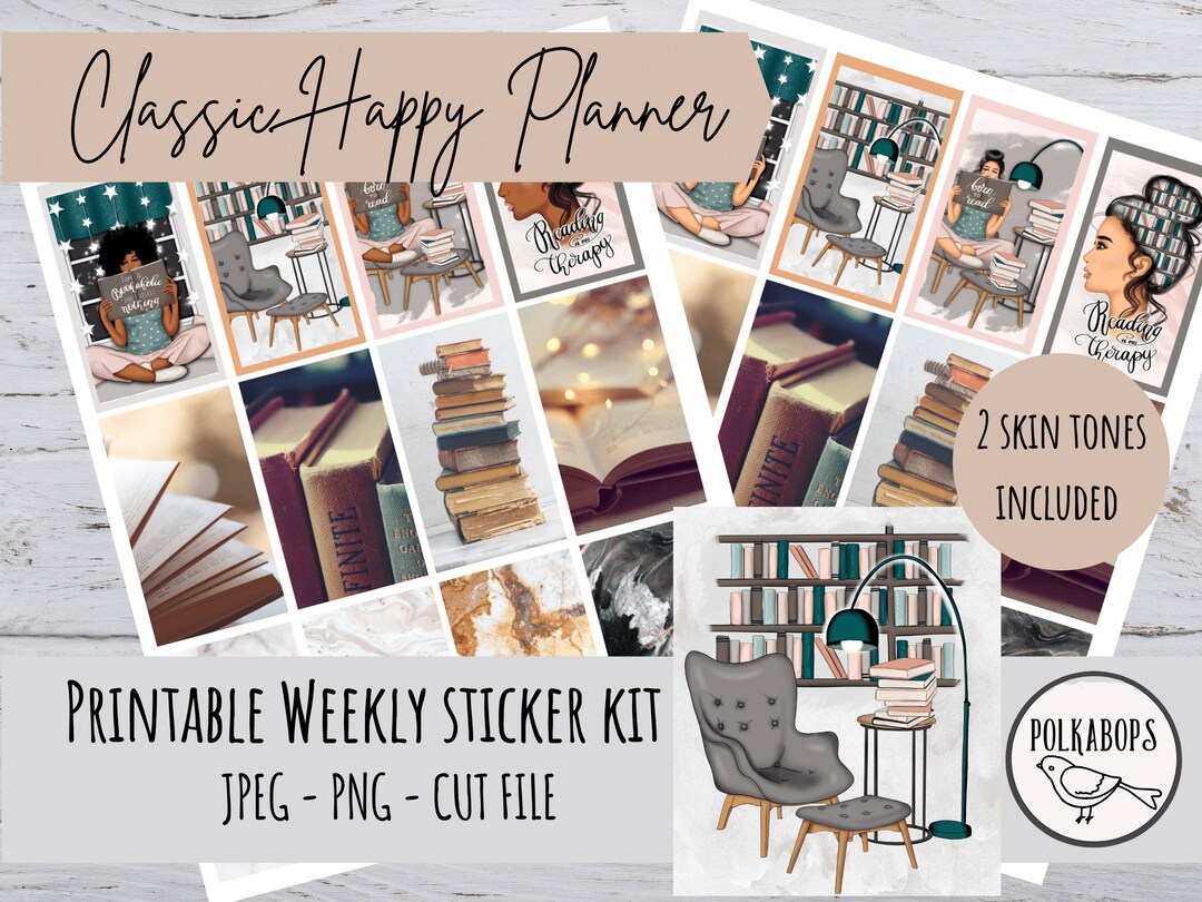 Classic Happy Planner Weekly Kit // Vertical Planner Stickers ...