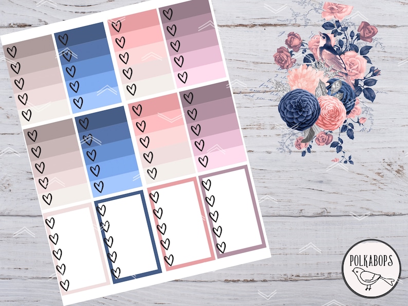 Klassiek weekpakket Happy planner // Verticale plannerstickers // Afdrukbaar afbeelding 4