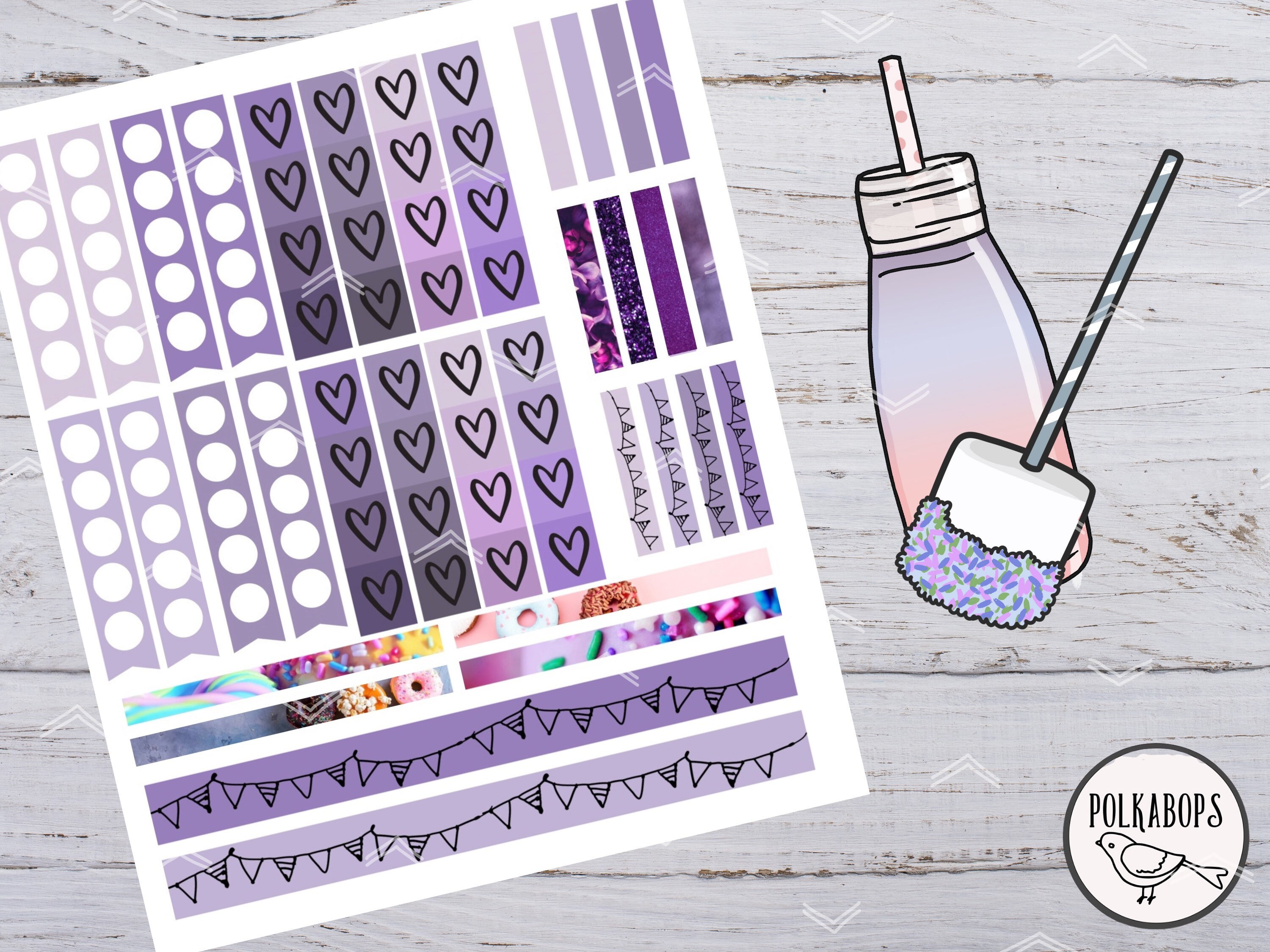 Classic Happy Planner Weekly Kit // Vertical Planner Stickers ...