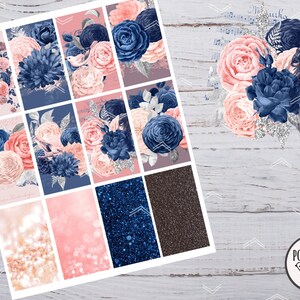 Klassiek weekpakket Happy planner // Verticale plannerstickers // Afdrukbaar afbeelding 2