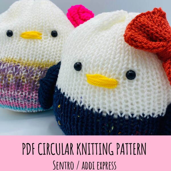 Cute Bird rondbreimachine pdf-patroon Sentro Addi Express