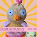Chicken and Chick Circular Knitting Machine PDF Pattern Sentro Addi ...