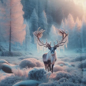 Personalisierte Rentier Decke, Benutzter Skandinavischer Decke, Benutzerdefiniertes Hygge Geschenk, Skandinavisches Norwegen, Skandinavien Weihnachten