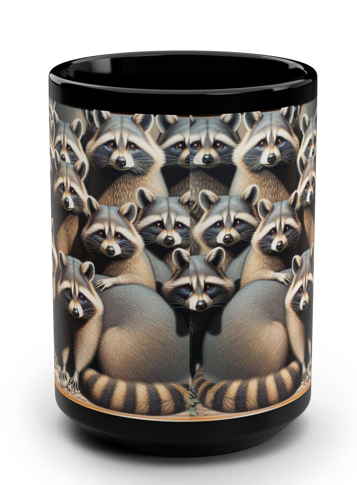 Raccoons 15 Oz. Mug, Cute Animal Coffee Cup, Nature Lover Gift, Funny ...