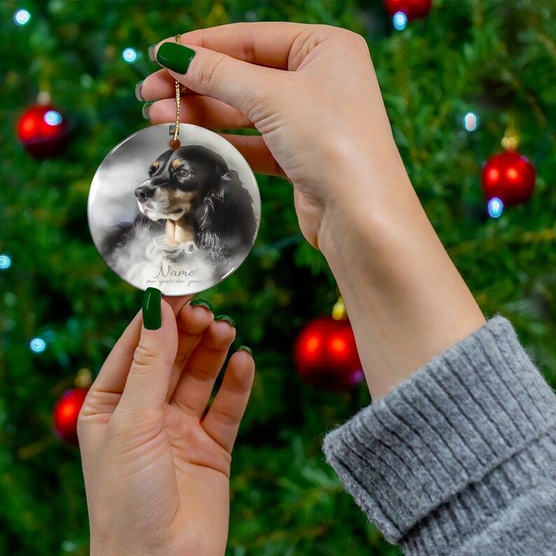 Angel Cocker Spaniel Premium Artwork Memorial Ornament, Eternal ...