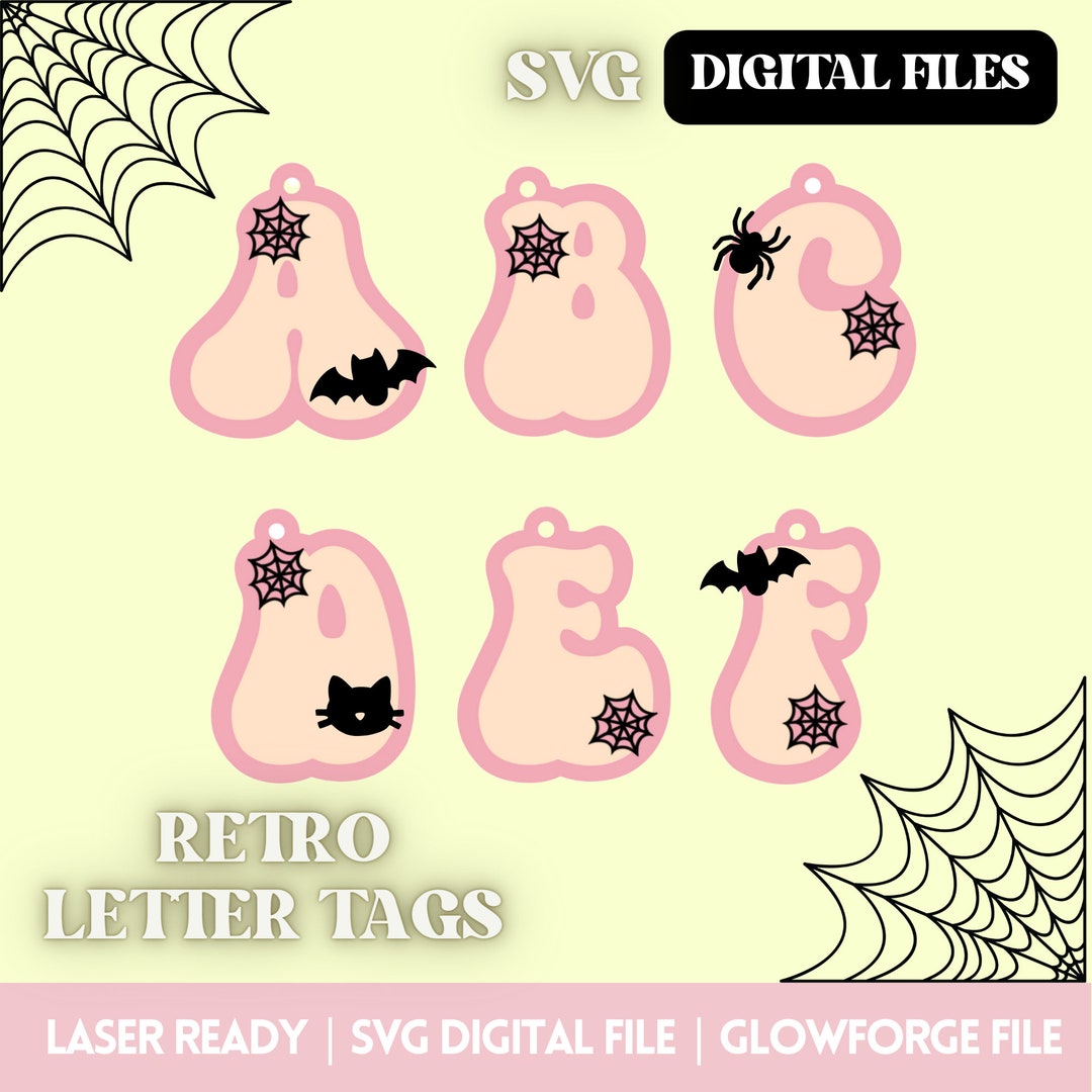 halloween-retro-initial-letter-tags-svg-spooky-boo-basket-tag-laser