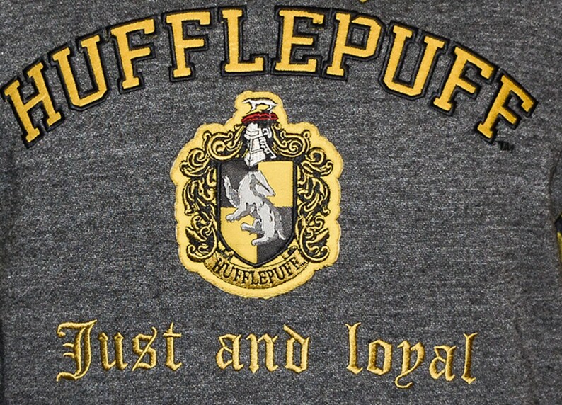hufflepuff hooded sweatshirt