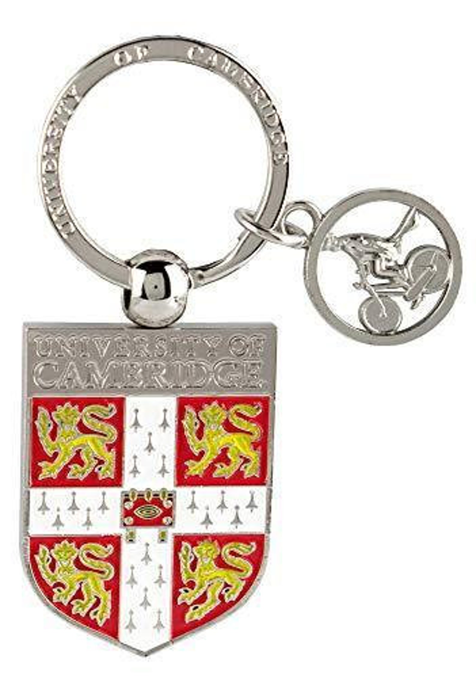 Licensed Official Cambridge University Spinning Keyring With Etsy