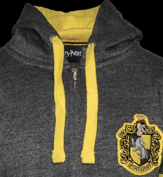 Unisex Hufflepuff™ Zipped Hooded - Etsy
