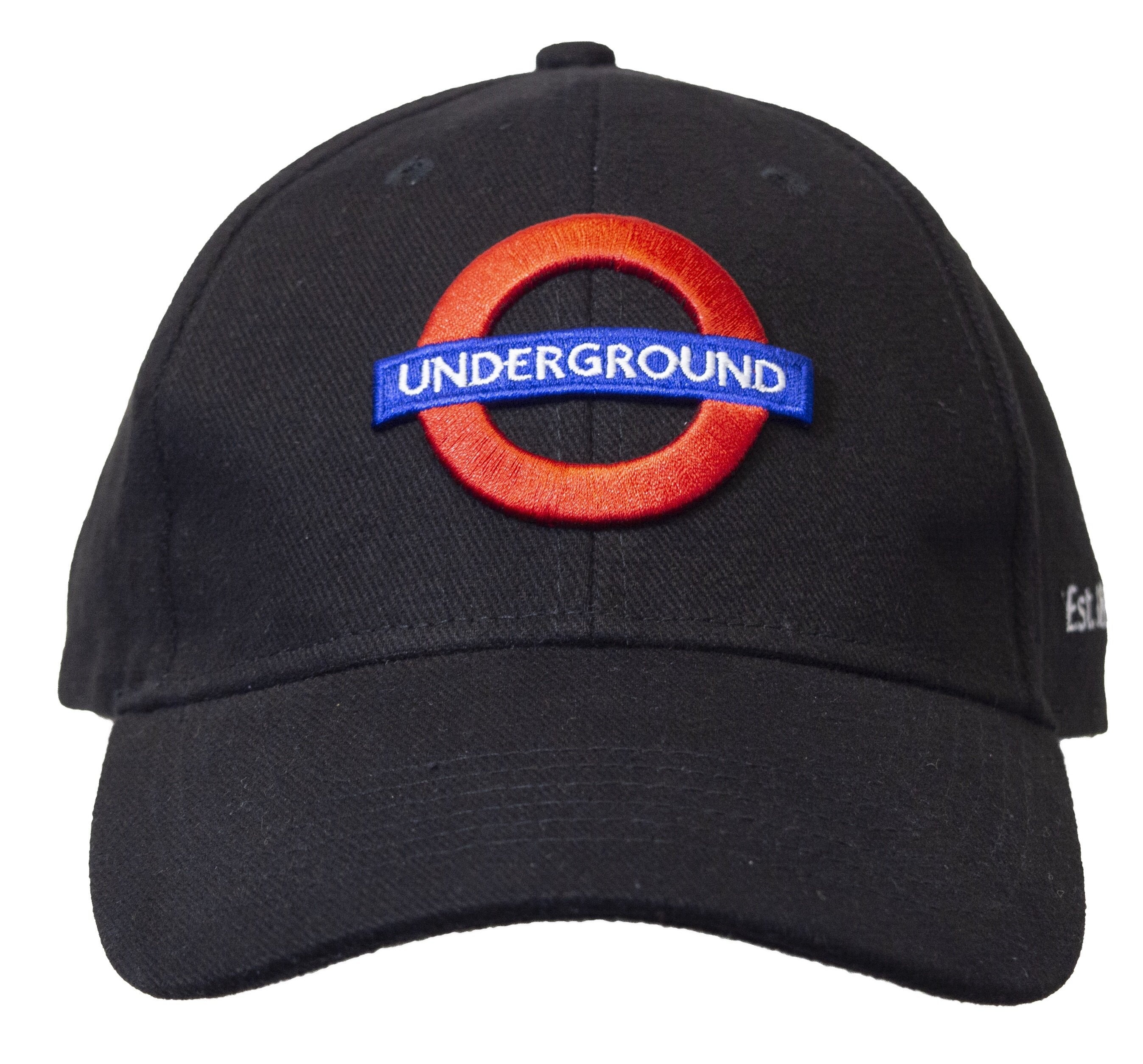 Con licencia Unisex London Underground Baseball Cap Black Etsy