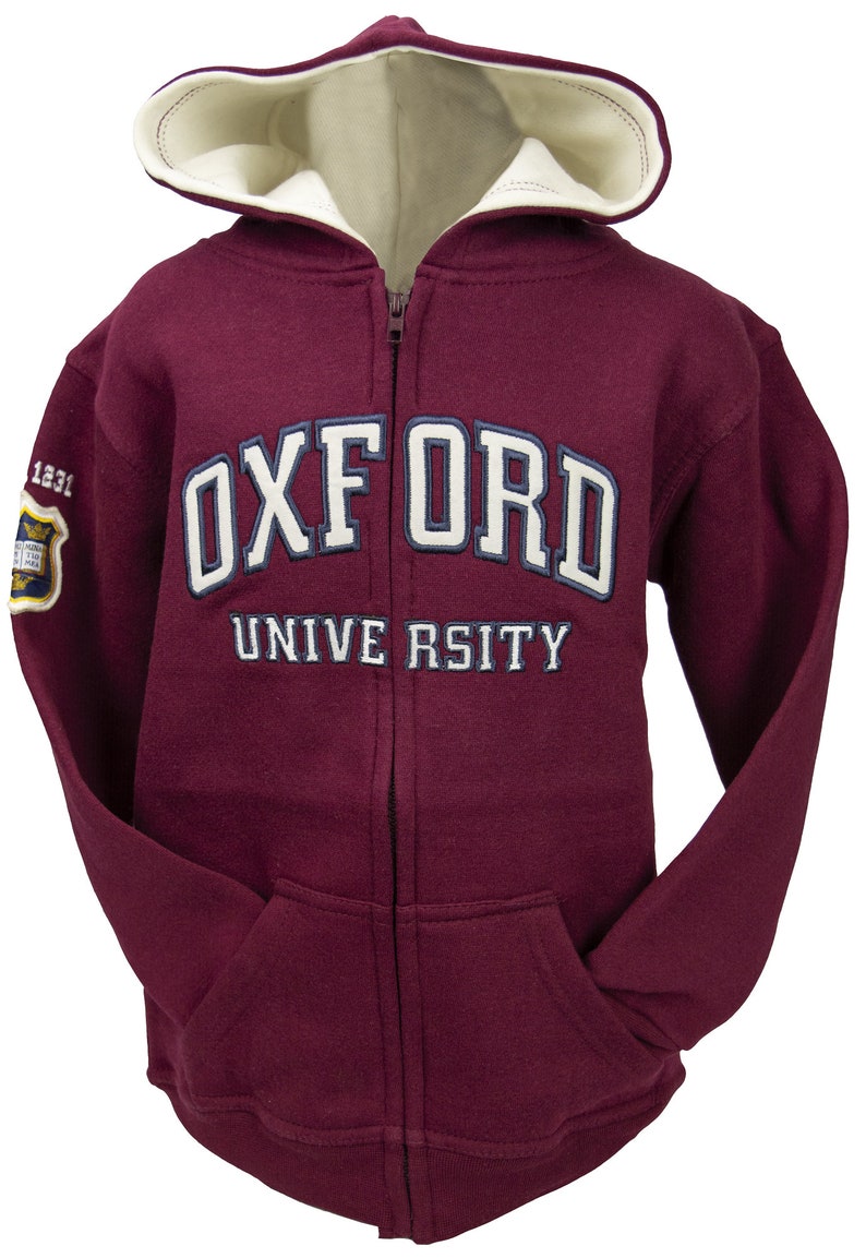 sudadera oxford university gris
