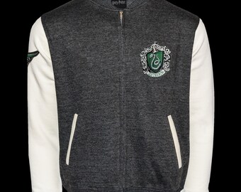slytherin denim jacket