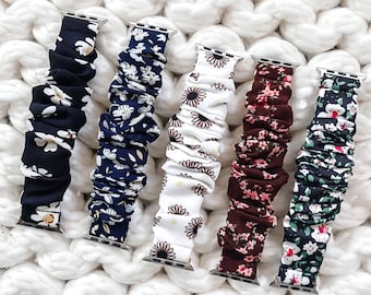 Apple Watch Scrunchie Band 38mm/40mm/41mm/42mm/44mm/45mm Size | Scrunchie Haven