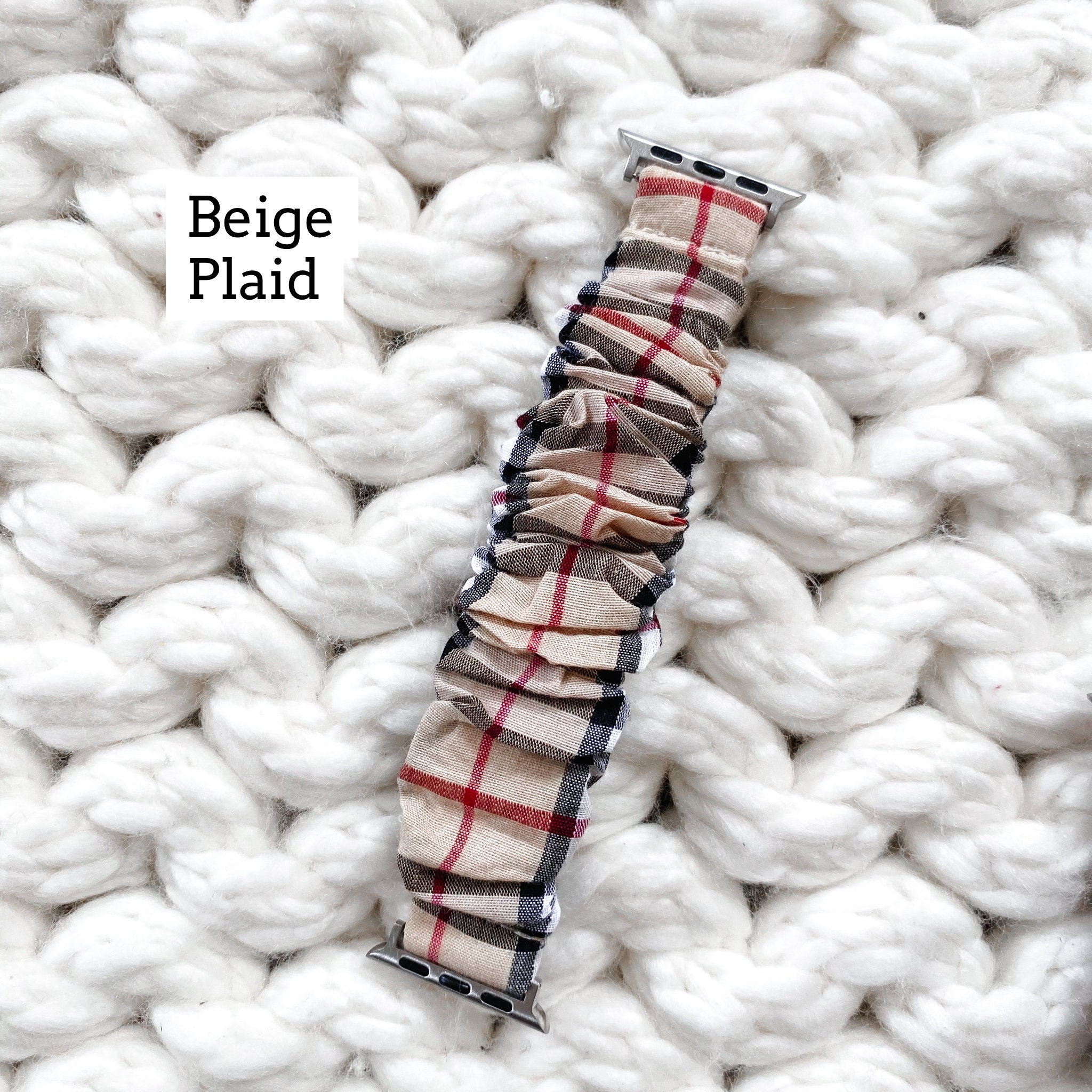 Apple Watch Scrunchie Band 38mm/40mm/42mm/44mm Size | Scrunchie Haven