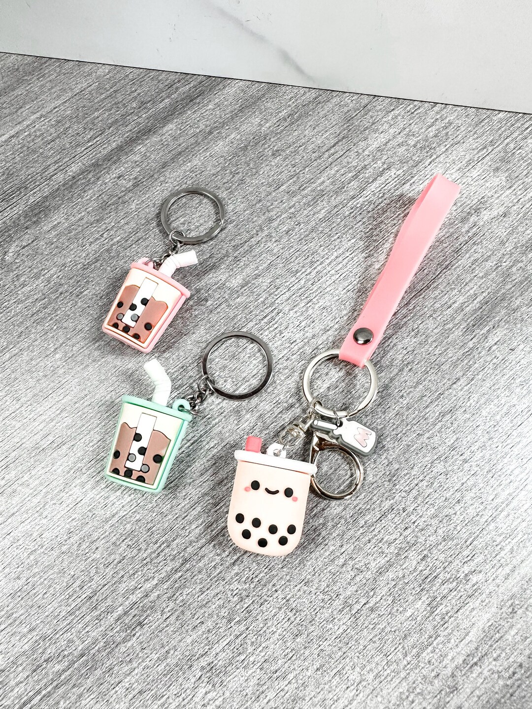 Boba 3D Keychain Keyrings Shop Haven Mae Boba Gift for Etsy