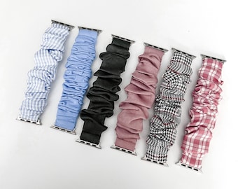 Apple Watch Scrunchie Band 38mm/40mm/41mm/42mm/44mm/45mm Size  | Scrunchie Haven