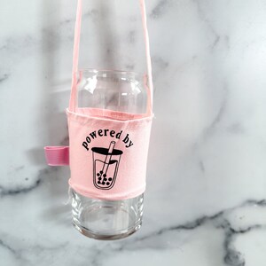 Boba Accessory Boba Cup Holder Powered by Boba Exclusive Boba Cup Sleeve Bag Mini ...