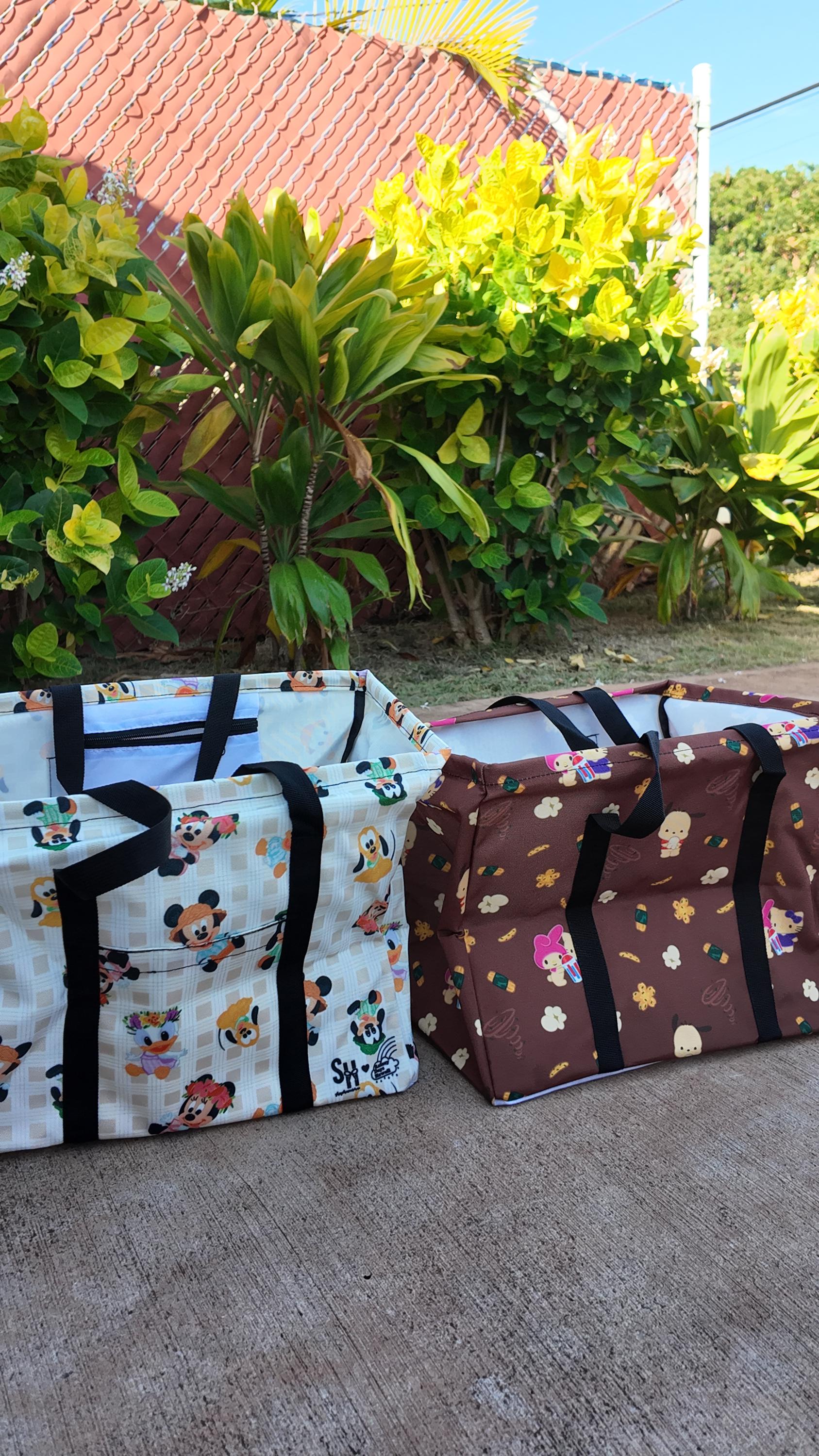 Rainey Days Collab Mini + Large Carry All Tote