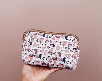 Magical Snacks Makeup Pouch Neoprene Material | Shop Haven Mae Exclusive Item