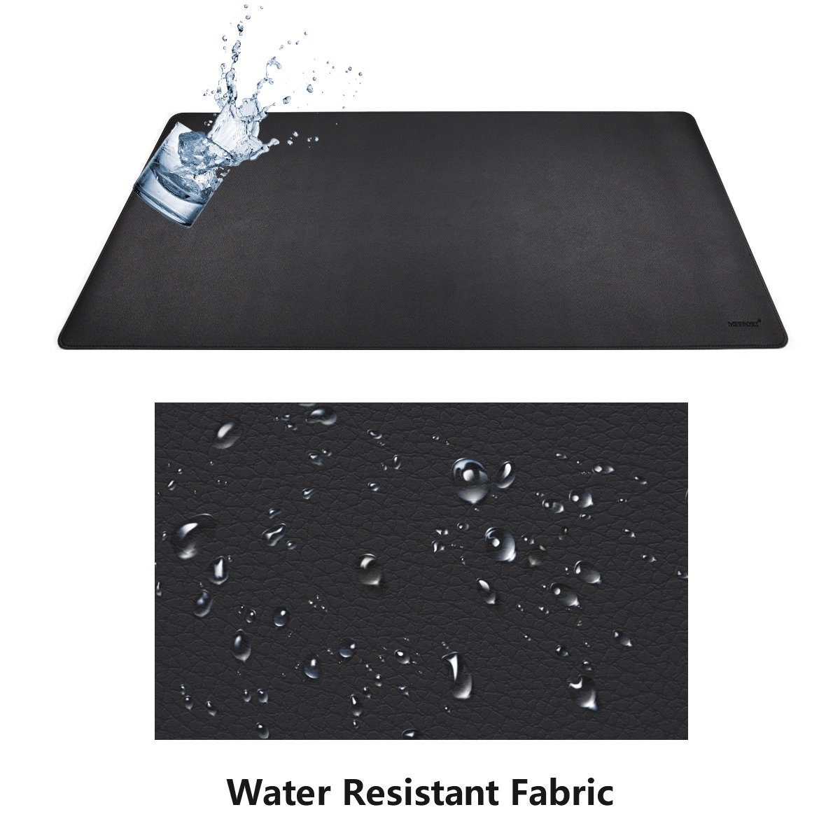 Extended XL Large Leather Mouse Desk Pad With Stitched Edges & Etsy